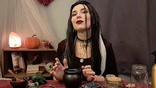 ASMR  POV Witch Brews You a Valentines Love Potion  Soft Spoken tapping stirring bubbling [upl. by Ahsikit]