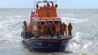 HM Coastguard and the RNLI at Seaford beach [upl. by Jamil]