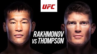 PREVIA UFC 296  SHAVKAT RAKHMONOV vs STEPHEN THOMPSON [upl. by Yrrac]