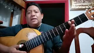 HERMOSO RÍO HUAYCHEÑO REQUINTO Y ACORDES EN GUITARRA ACÚSTICA PASO A PASO FÁCIL Y RÁPIDO [upl. by Zil]