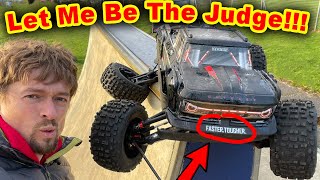 Arrma Outcast 8s Extreme VS Traxxas XMaxx [upl. by Nylesaj]