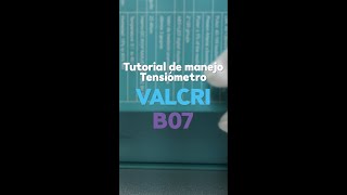 Tutorial tensiómetro Valcri B07 [upl. by Hullda]