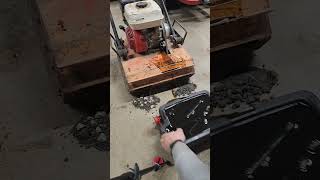 Plate compactor oil change [upl. by Nyvek480]