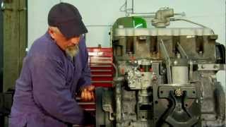 Installing a Diesel Injection Pump amp Setting the Timing [upl. by Nnyleitak]