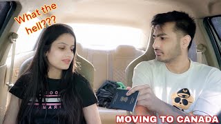 LeAVinG InDiA ForeVeR Prank oN My GIRLFRIEND  SHE CRIED [upl. by Eeneg341]