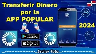 Como Transferir Dinero por la App Banco Popular al mismo banco  2024 [upl. by Nnylekoorb269]