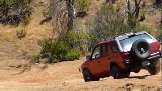 Calmini 2quot Lift Isuzu Rodeo Frank Raines OHV Hill Climb [upl. by Aiceila139]