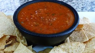 How to make 3 different Salsas Chipotle Salsa Dry Chilie Salsa Salsa de Molcajete [upl. by Cigam]