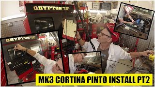 MK3 Cortina  Pinto Engine Install  Pt2 [upl. by Aspasia]