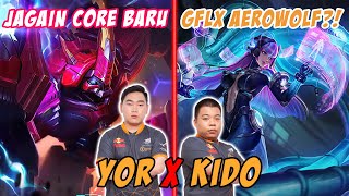 YOR x KIDO jagain Core baru GFLX AEROWOLF [upl. by Hgielsel]