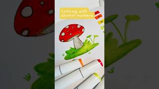 Color with alcohol markers with me [upl. by Baerman]