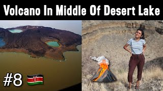 Adventurous Hike To Volcano At Central Island  Turkana Kenya [upl. by Htebzile]