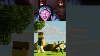 Caseoh Reacts to quotCaseOh Plays Minecraft Animationquot pt1 GibbsonTV shorts caseoh funnyclips [upl. by Yliah451]