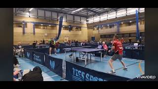 Highlights of the 2022 veterans Table Tennis national final Kevin Dolder vs Lorestas Trumpauskas [upl. by Tronna]