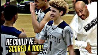 3 Years Ago LaMelo Ball Scored 92 Points amp Couldve Had 100 How It All Happened [upl. by Yennep]