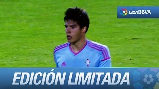 Póquer de Santi Mina Celta de Vigo 61 Rayo Vallecano [upl. by Amo868]