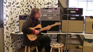 Knut Reiersrud  Jaguar lead Jaguar Twin Fuzz Guitar Show 2009 Del1 [upl. by Asimaj500]