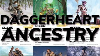 Exploring All 18 Ancestries in Daggerheart from the Playtest 15 Material from Darrington Press [upl. by Paolo473]