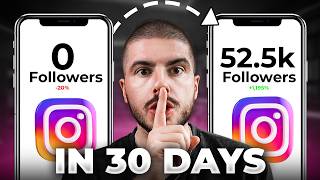 How I Gained 50000 Followers In 1 Month 9 Easy Steps [upl. by Tteraj]