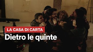 La casa di carta dietro le quinte del VOL 2  Netflix Italia [upl. by Aanas]