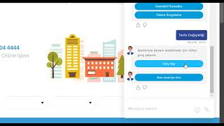 Türksat Chatbot Giriş Ekranı [upl. by Hnamik998]