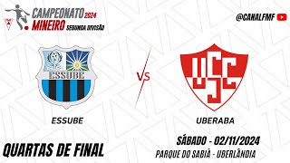 Essube x Uberaba  Quartas de final Mineiro Segunda Divisão [upl. by Gnal]