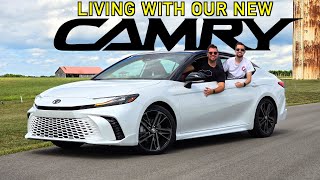 2025 Toyota Camry XSE  So Good we Bought it Living with OUR New Camry [upl. by Rumit]