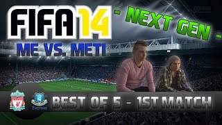 Fifa 14 Next Gen  Me vs Meti  Best of 5  Match 1   Facecam Reactions  by PatrickHDxGaming [upl. by Timofei]