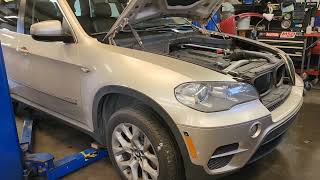 BMW E70 X5 35i CABIN POLLEN AC HVAC FILTER REPLACEMENT SERVICE CHANGE PROCEDURE 07 08 09 10 11 12 13 [upl. by Larkin49]