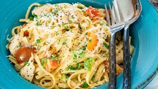 Chicken Scampi with Linguine [upl. by Taveda]