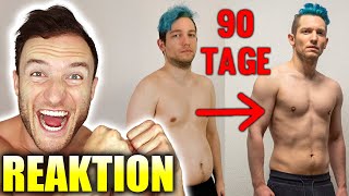 Meine Meinung zur Rezo Fitness Transformation  Falscher Trainingsplan  Sascha Huber Reaktion [upl. by Cloris]