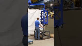 Steel Pipe Grip and Pitch Manipulator Arm liftingsolutions ergonomicsolutions [upl. by Shanda]