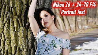 Nikon Z6 Portraits with the 2470 F4 [upl. by Giesecke]