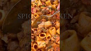 Spicy Chicken Tomato Pasta🍝 [upl. by Sirois61]