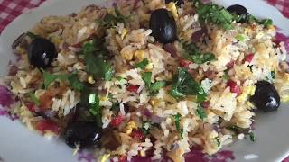 ENCH SUB澳門馬介休炒飯 Macanese Bacalhau codfish Fried Rice [upl. by Ethbun]