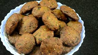 Lock Down Recipe  Best Bajri amp Methi na Vada By Bhavisha Brahmbhatt [upl. by Aderfla662]