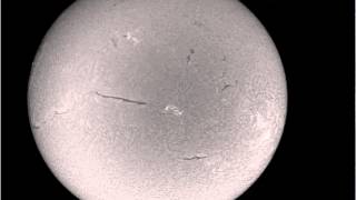 Sun  Lunt152 and MallinCam Universe  272015 20718 PM [upl. by Asillim]