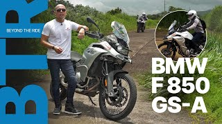 2023 BMW F 850 GSA Review  Punching Above Its Weight [upl. by Kym]