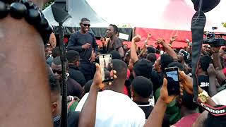 KWADWO NKANSAH LIL WAYNE AND AGYA KOO PERFORMS  DR KWAKU OTENG MOTHERS FUNERAL YESTERDAY [upl. by Massimo]