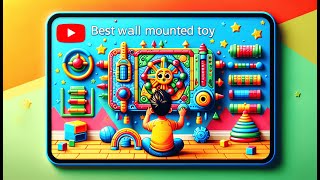 🧸 Best Wall Mounted Toy  SpaceSaving Fun for Kids 🧸 [upl. by Ikkin]