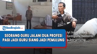 Cerita Pilu Guru Honorer di Sukabumi Pulang Mengajar di Sekolah Alvi Noviardi Jadi Pemulung [upl. by Enytsirhc142]