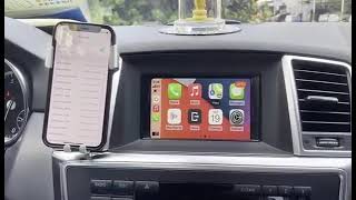 Installation Video Support For Mercedes Benz NTG 4 5 System Wireless CarPlay Box [upl. by Ybor88]