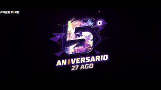 5° Aniversario de FreeFire Unamos al Mundo 🌎✨  LIVE ACTION  Garena Free Fire [upl. by Arekat]