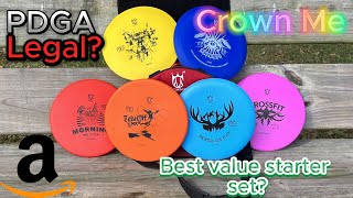 Disc golf starter set from Amazon  How good can it be [upl. by Atnahs]