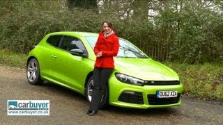 Volkswagen Scirocco R coupe review  CarBuyer [upl. by Adoh]