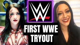 STEPHANIE VAQUER DISCUSSES HER FIRST WWE TRYOUT [upl. by Neenad786]