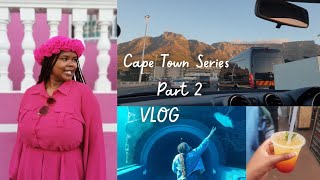 Travel vlog Two Oceans Aquarium VampA Waterfront Seapoint BoKaap ♥ [upl. by Ahsillek]