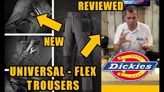 The Dickies FLEX Universal Holster Trousers and Lead In Flex Trousers [upl. by Attenrev]