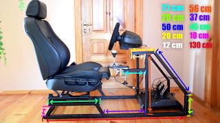 Homemade Cockpit Build Simracing BMW E39 [upl. by Taima]