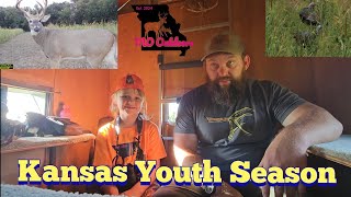 Kansas Youth Season 2024  KOAM Outdoors Youth Dee Hunt [upl. by Bokaj]